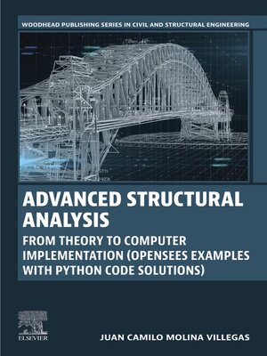 cover image of Advanced Structural  Analysis